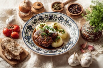 Traditional Slovak Dish Celebrating Independence Day