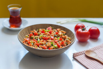 Fresh Turkish Kisir Salad Bowl