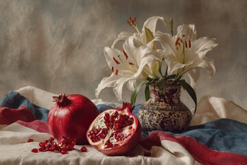 Lebanese Independence Day Still Life Celebration