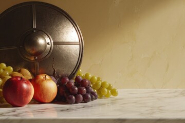 Serbian Independence Day Symbolic Fruit Arrangement