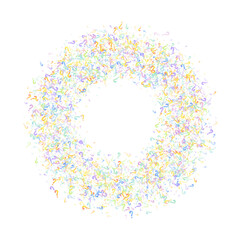 Question marks. Background for quiz, poll, survey, faq, interrogation, query. Multicolored template for opinion, public poll. Funny School vector illustration rainbow color on white