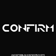 Bold slab serif alphabets display font vector