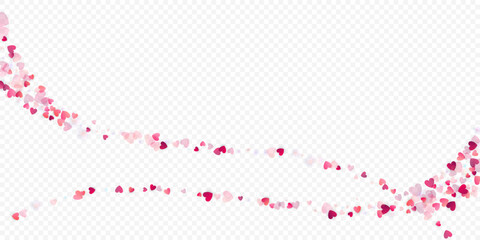 red background with hearts