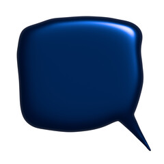 3d speech bubble Blank empty message box Textbox frame for banners, price tags, stickers, design