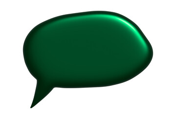 3d speech bubble Blank empty message box Textbox frame for banners, price tags, stickers, design