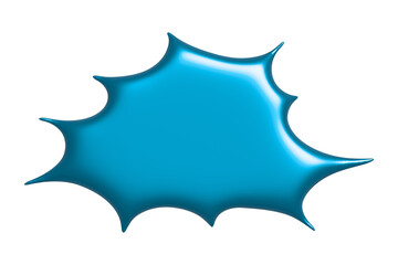 3d speech bubble Blank empty message box Textbox frame for banners, price tags, stickers, design