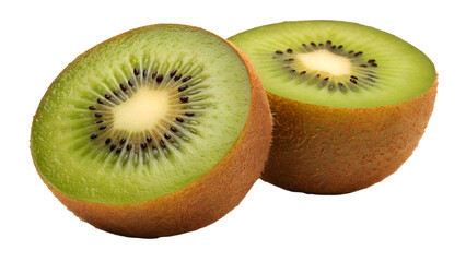 Fototapeta premium Kiwi fruit on isolated background | Kiwi fruit without background
