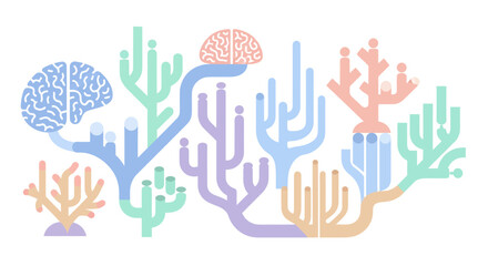 Neural network and brain connections