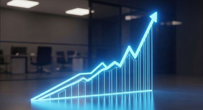 Digital Business Growth and Performance Data Visualization