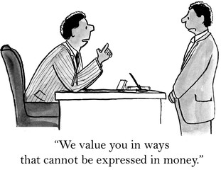 We value you in ways