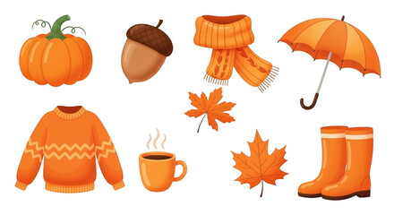 Collection of essential baby care items including a pacifier bottle diaper and onesie isolated on transparent background