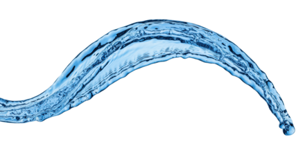 High pressure water flow used in pipeline maintenance and leak detection projects for municipal utilities, plumbing companies or engineering presentations about distribution network efficiency