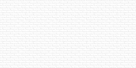 white brick wall texture and solid bricks seamless pattern background.	