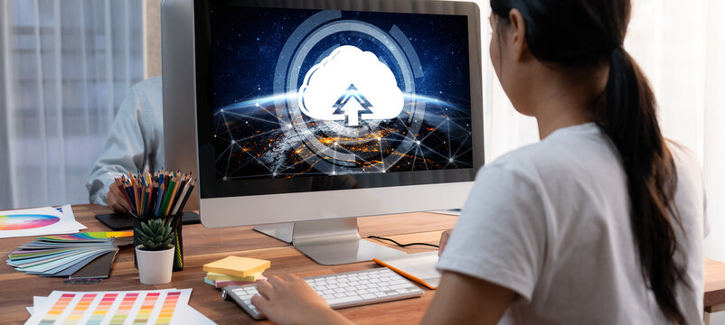 Cloud computing software for brisk remote work and personal data storage