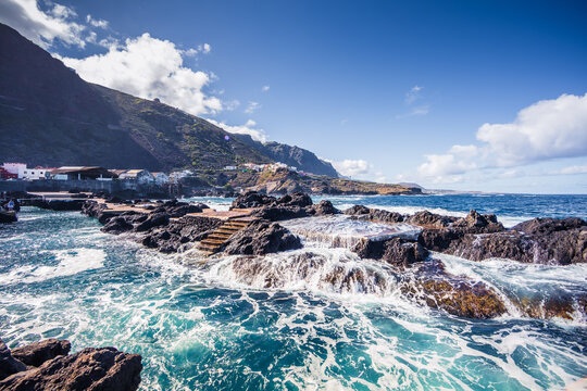 K&uuml;ste von Garachico auf Teneriffa