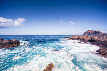 Küste von Garachico auf Teneriffa