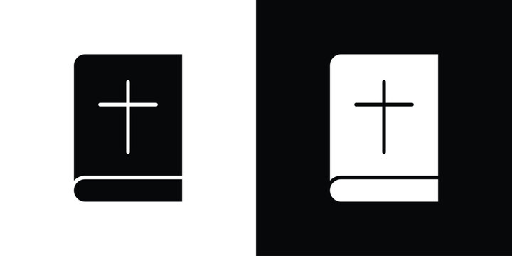 Bible icon design concept. vector flat icons