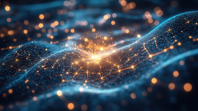Quantum AI Intelligence Evolving in Cyberspace.jpeg