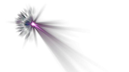 Radiant starburst effect for modern presentations and creative projects, adding a touch of magic and wonder with its vibrant purple glow and captivating luminosity, perfect for digital art