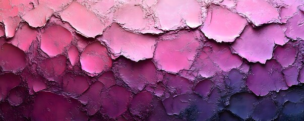 Obraz premium An artistic display of blended shades of pink and purple, creating a textured surface