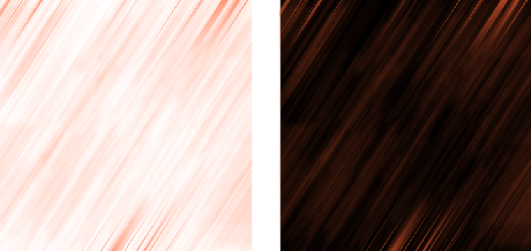 Abstract streaks of red and orange light on dark background