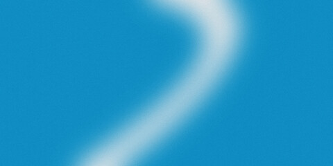 Abstract flowing light streak against a textured blue background with subtle grain effect