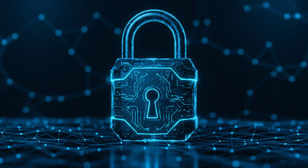 Digital padlock in cyberspace cybersecurity and data protection