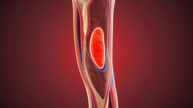 Medical Animation: Deep Vein Thrombosis (DVT) in Leg Vein