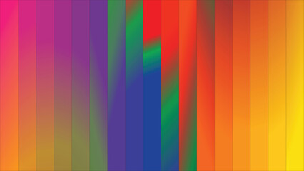 Colorful Rainbow Gradient Background with Vertical Spectrum Layers &ndash; Vibrant Abstract Multicolor Wallpaper for Modern Design