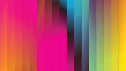 Vibrant Abstract Gradient Background &ndash; Bold Multicolor Vertical Stripes Spectrum Wallpaper for Modern