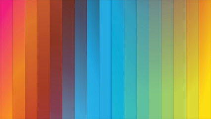 Colorful Vertical Gradient Background &ndash; Abstract Rainbow Spectrum Wallpaper for Creative Digital Design Projects