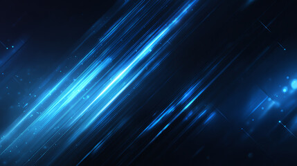 Dynamic blue light streaks create an energetic and modern abstract background for technology-themed designs.