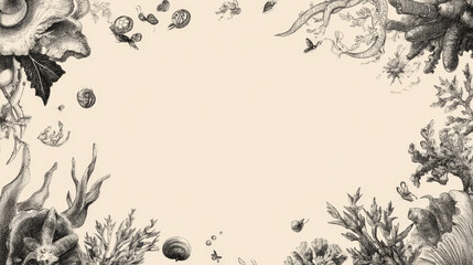 Collection of hand-drawn frames.
