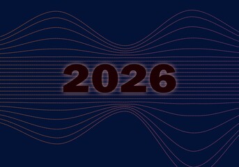 Red line with blue background 