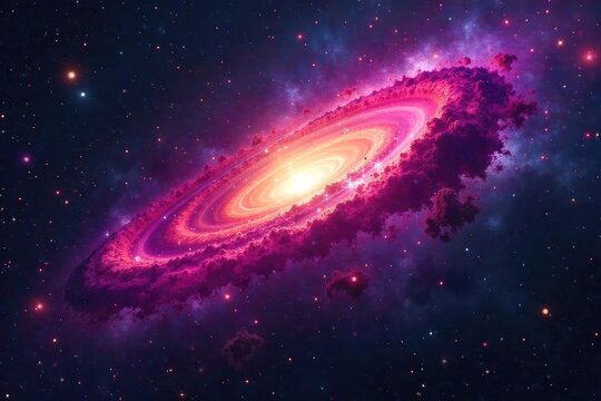 Stunning nebula in deep space, vibrant colors and cosmic dust swirling A breathtaking view of stellar birth and death in the vast expanse of the universe , oxygen, astronomical object, helium