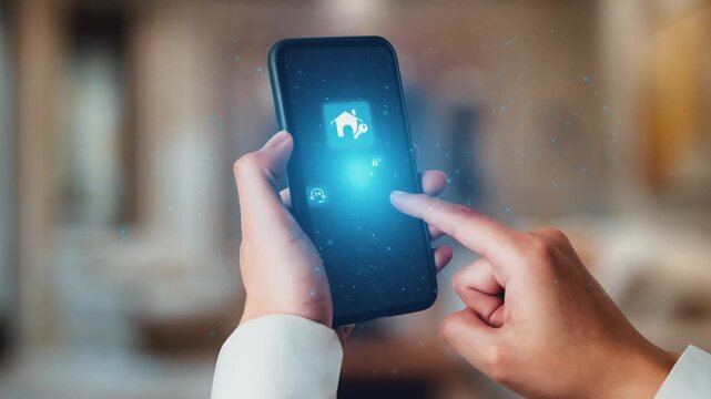 Home security icons show smart home, surveillance, and safety devices. Home security ensures monitoring, home security protection, and smart access. Gist