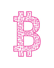 Letter B. Logo for your design.