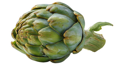 Obraz premium A large green vegetable with a stem