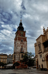 Fototapeta premium Town Hall Tower in Krakow.