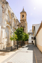 a street in Castro del Rio, province of Cordoba, Andalusia, Spain