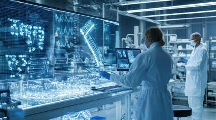 AI-driven Bioengineering Creating Futuristic Medical Art