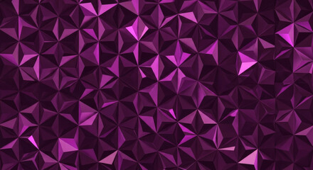 Obraz premium Close-up of seamlessly textured deep purple shiny diamond pattern across the entire frame, luxurious jewel-like facets sparkling intensely on dark velvet background