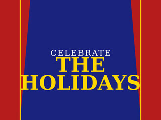 Celebrate the holidays with vibrant colors and festive decorations for a joyful atmosphere