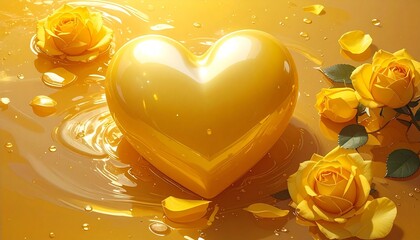 Symbol dnia zakochanych. Walentynki.