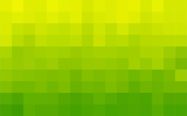 Green Gradient Pixelated Mosaic Background. Pixel Grid Texture for Abstract Background.