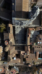 Girona Cathedral and old neighborhood
