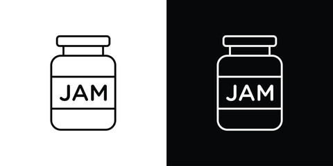 Jam icons vector template, EPS 10 for design
