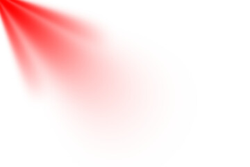 Abstract fluid organic red shape with smooth lines, a modern graphic design element.