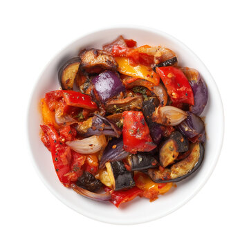Escalivada roasted vegetables in Mediterranean style