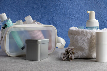 Personal care products for self care routine, refreshing beauty, traveling with toiletries, and wellness items for daily hygiene and relaxation experience